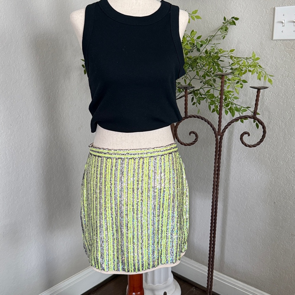 Beautiful fully beaded skirt